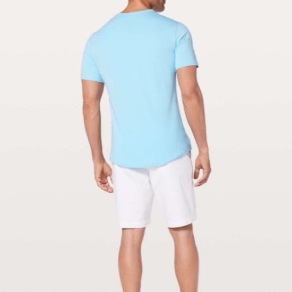 Lululemon 5Year Basic Tee Light Water Size S - Picture 1 of 5